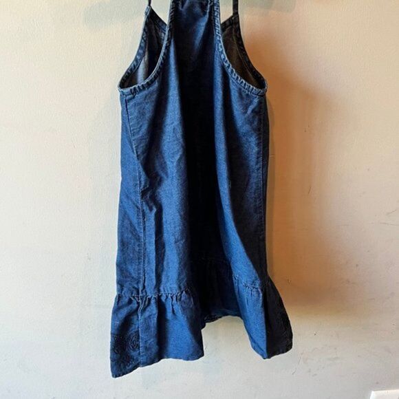 GC Sz Xs Girls‎ Denim Dress  Strapless Blue Jean Spin Twirl Old Navy - Picture 3 of 3